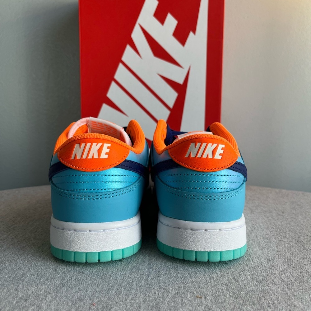 Nike Dunk Low SE Baltic Blue glow- in-dark Men's Shoe Size 10 HQ1538-416 - Picture 6 of 11